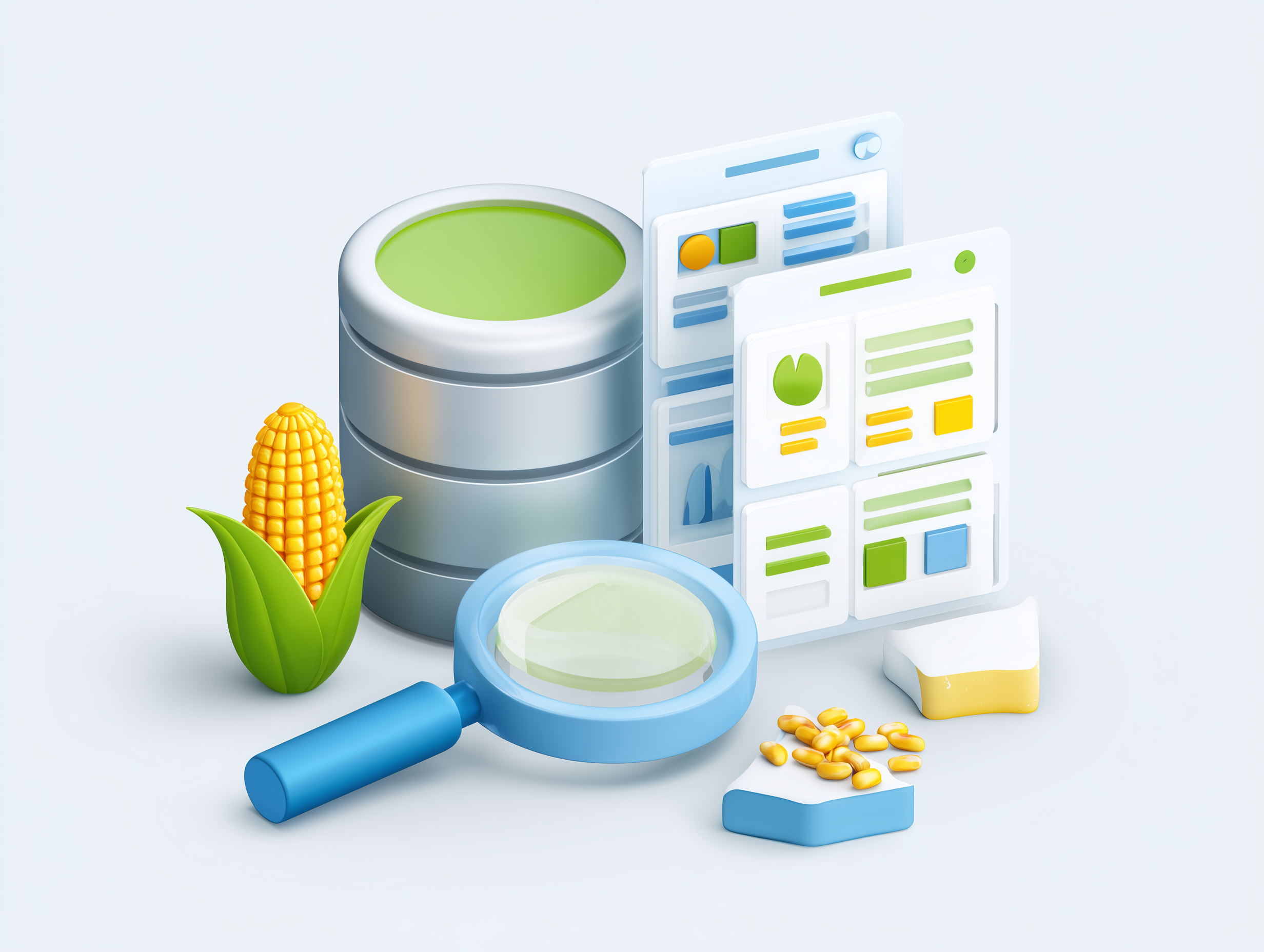 データベースによるデータ管理のスクリーンショット